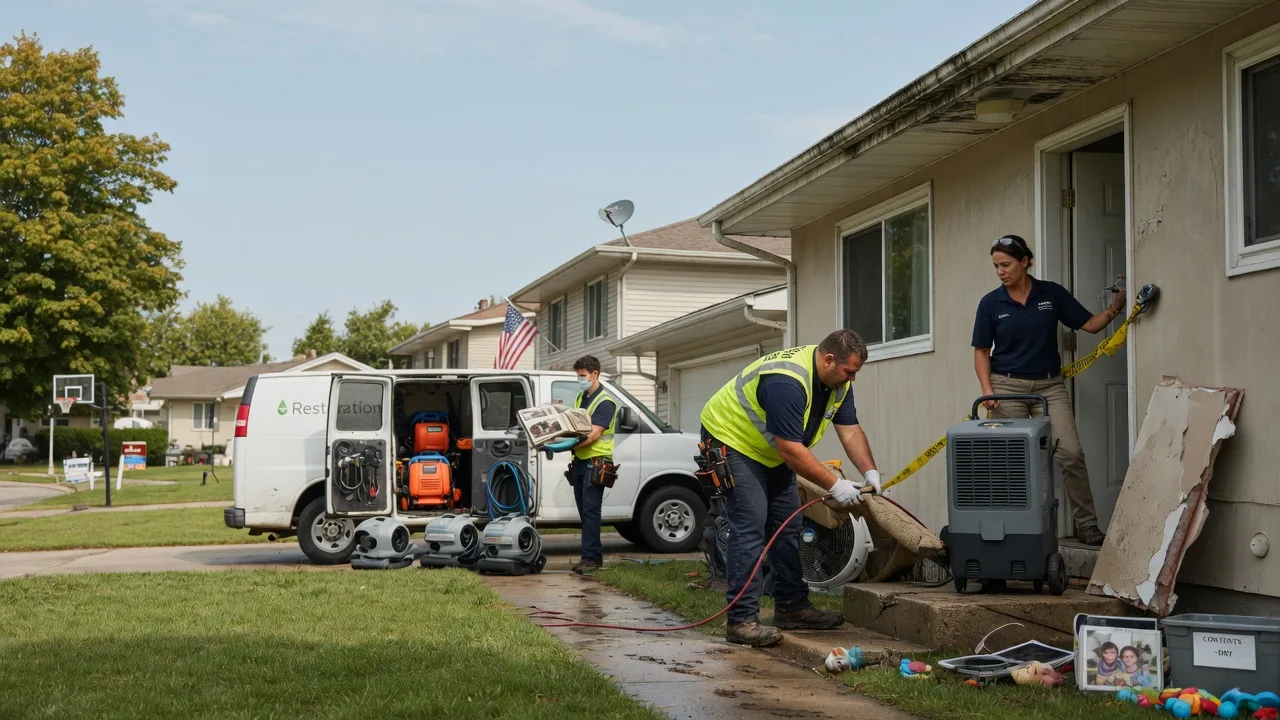 Water Damage Restoration in Maple, WI near me